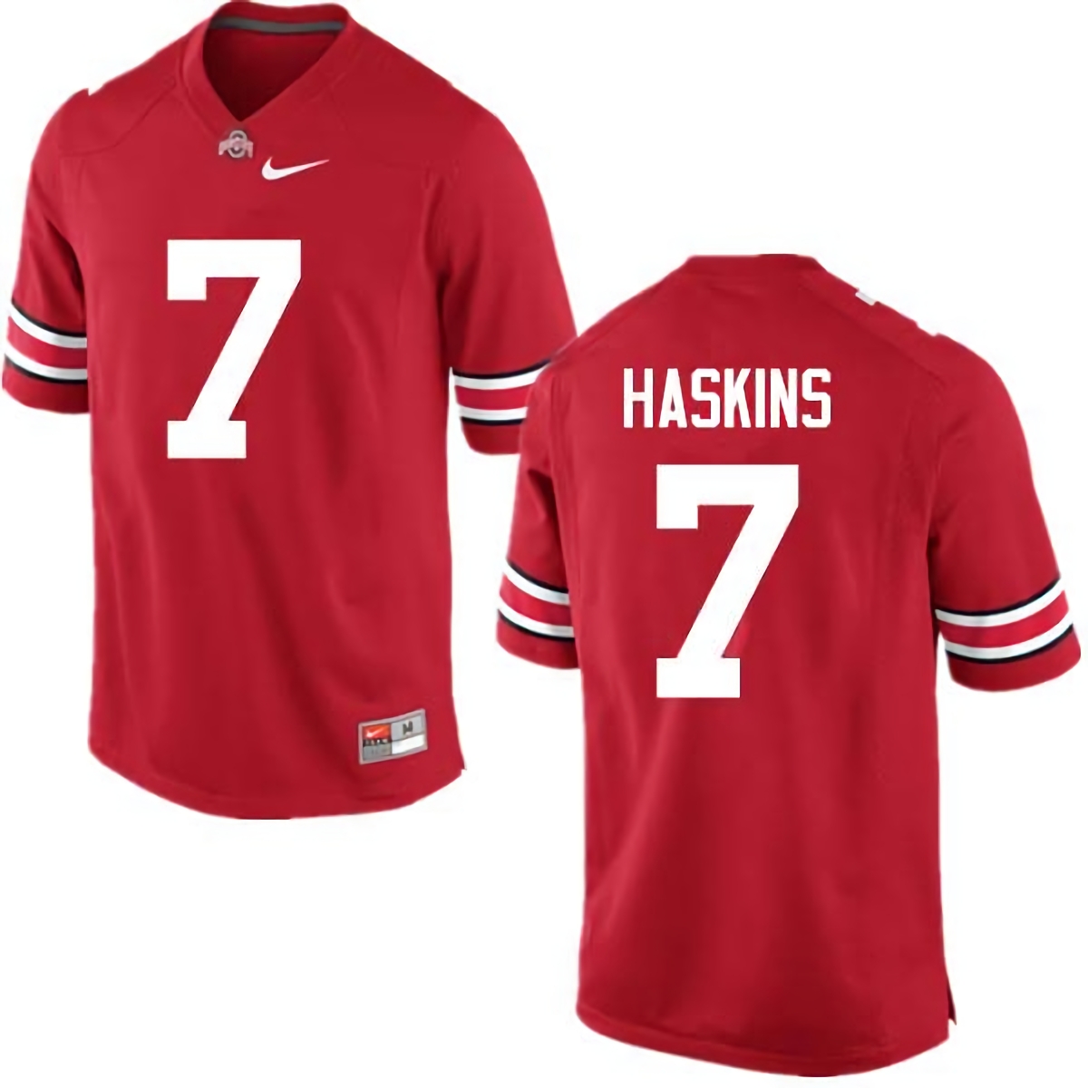 Dwayne Haskins Ohio State Buckeyes Men's NCAA #7 Nike Red College Stitched Football Jersey EGA8256WR